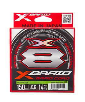 X-BRAID CORD BRAID X8 150m
